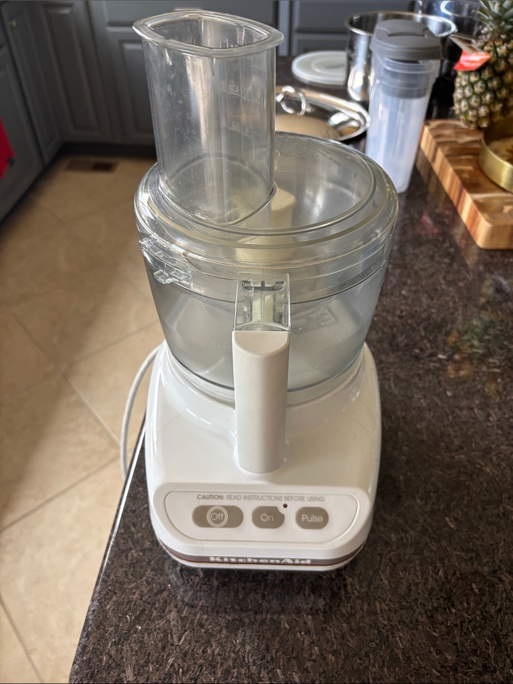KitchenAid KPD600 Compact Food Processor with Pulse Control + attachments